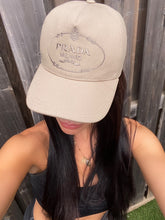 Load image into Gallery viewer, Prada Logo Embroidered Cap- BRAND NEW!