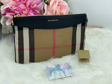 Load image into Gallery viewer, Burberry House Check Peyton Cross body/ Clutch- BRAND NEW!