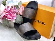 Load image into Gallery viewer, Louis Vuitton Waterfront Mule Slides- Like New!