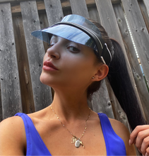 Load image into Gallery viewer, Christian Dior DiorClub1 Visor Blue and Black- BRAND NEW!