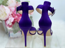 Load image into Gallery viewer, Gianvito Rossi Crystal Embellished Portofino Heels- BRAND NEW!