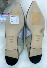 Load image into Gallery viewer, Jimmy Choo Multi Iridescent Glitter Mules/ Flats