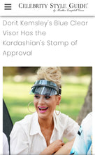 Load image into Gallery viewer, Christian Dior DiorClub1 Visor Blue and Black- BRAND NEW!