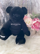 Load image into Gallery viewer, Givenchy Ultra Plush Teddy Bear with Givenchy Paris Hooded Sweatshirt- BRAND NEW!