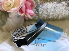 Load image into Gallery viewer, Christian Dior DiorClub1 Visor Blue and Black- BRAND NEW!