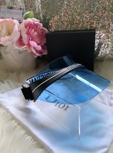 Load image into Gallery viewer, Christian Dior DiorClub1 Visor Blue and Black- BRAND NEW!