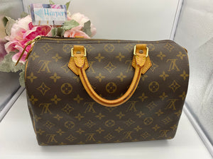 Louis Vuitton Monogram Speedy 30- Pre loved💕