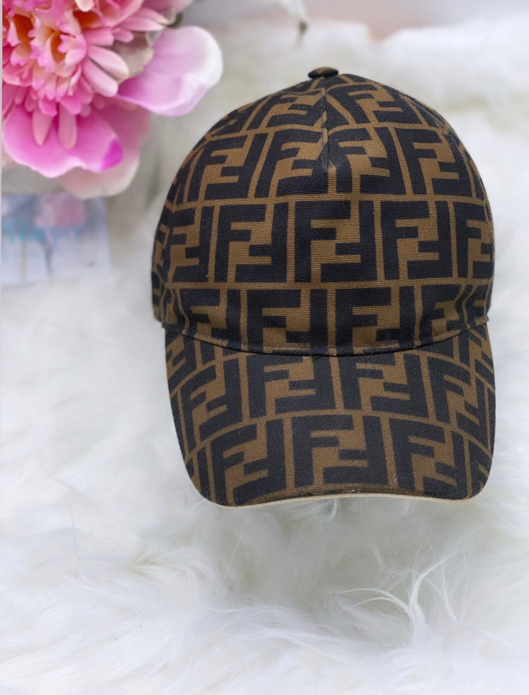 Fendi FF Logo Cap- Pre Loved💕