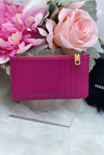 Load image into Gallery viewer, Dolce and Gabbana D&amp;G Crystal Logo Card holder/ Zip purse- BRAND NEW!
