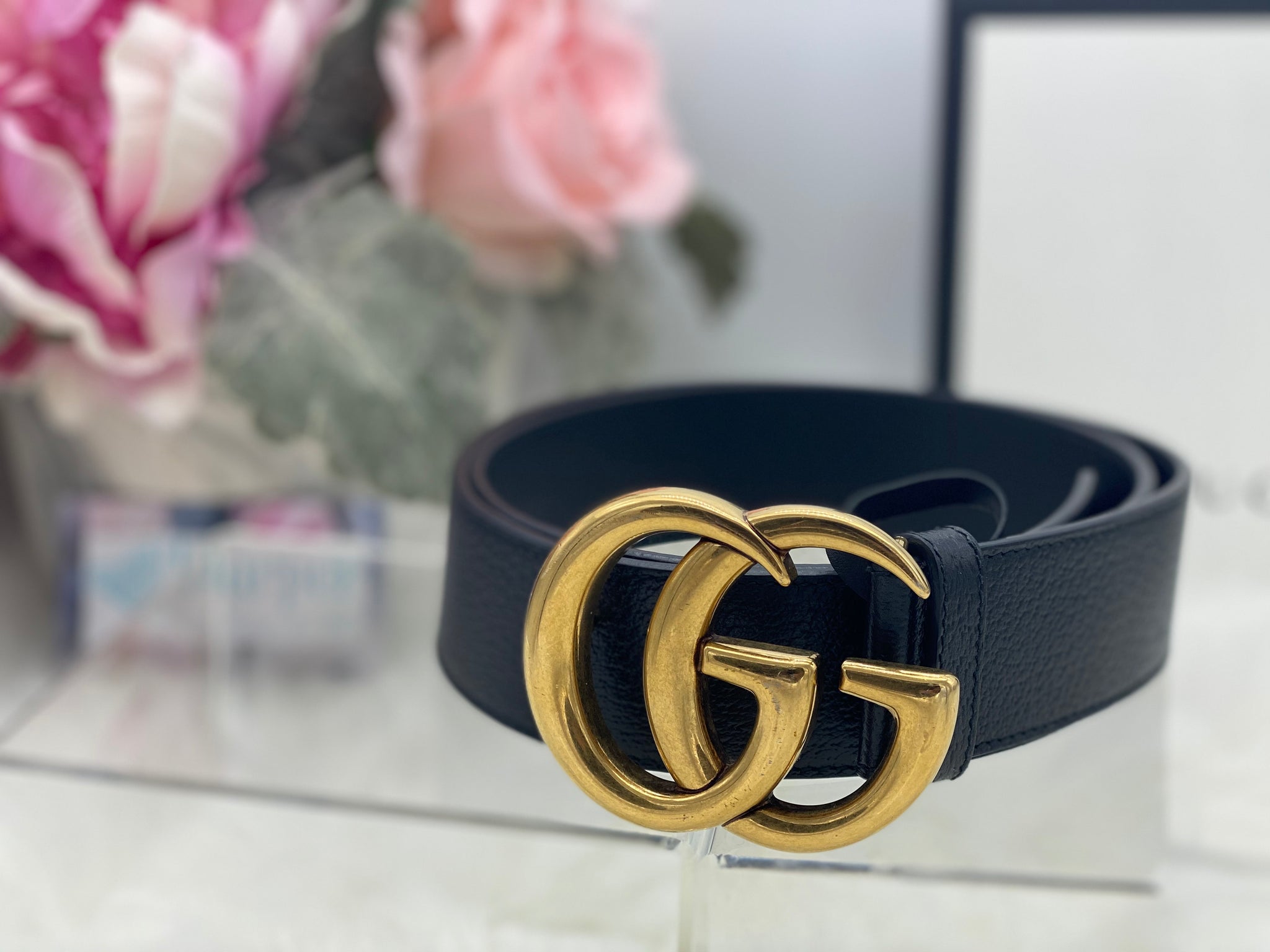 Gucci Double G Wide Belt- Size 90- Pre Loved💕 – HarperHaven.Lux