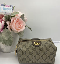 Load image into Gallery viewer, Gucci Ophidia GG Supreme Cosmetic Case- BRAND NEW!
