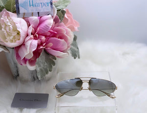 Dior Stellaire5 Grey Silver Mirror Aviators- BRAND NEW!