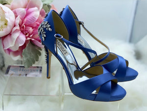 Badgley Mischka Fame Crystal Heels- BRAND NEW!