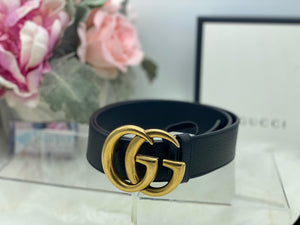 Gucci Double G Wide Belt- Size 90- Pre Loved💕 – HarperHaven.Lux