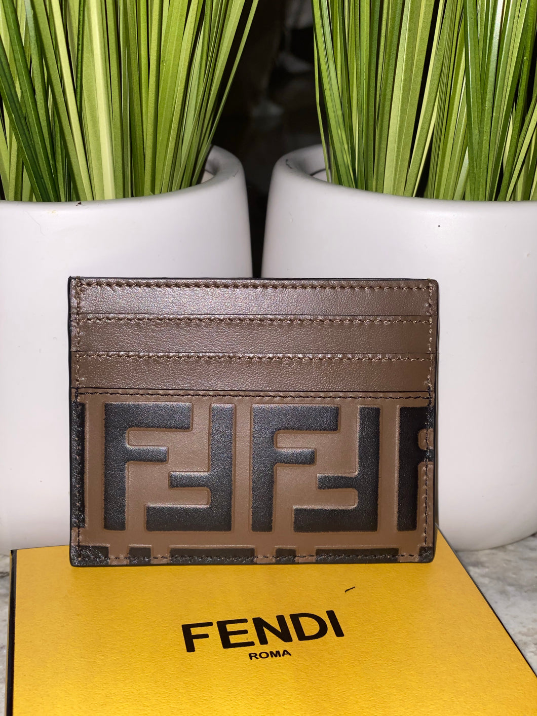 Fendi FF Logo Card holder- BRAND NEW!