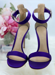 Gianvito Rossi Crystal Embellished Portofino Heels- BRAND NEW!