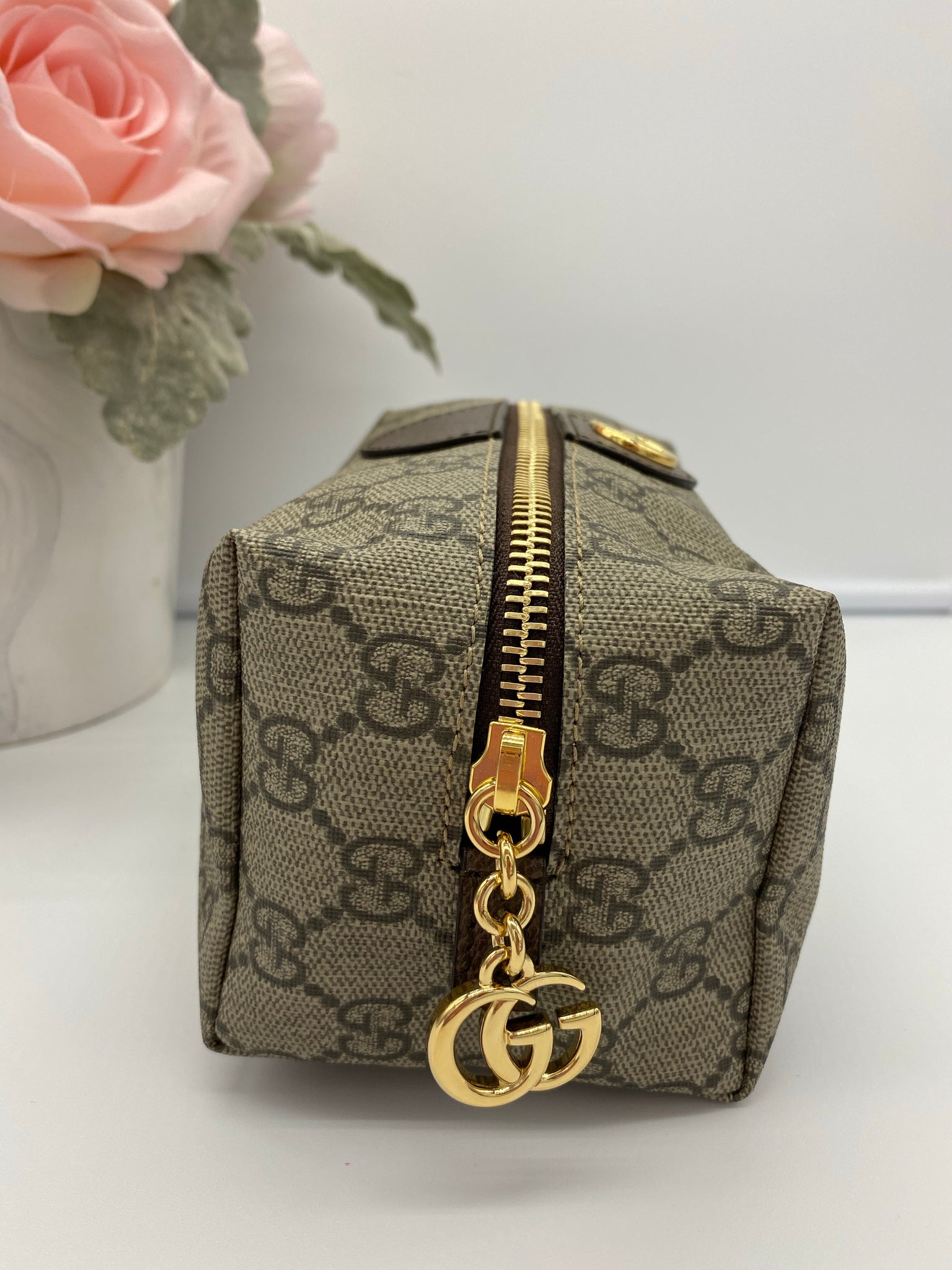 Gucci GG Supreme Ophidia Cosmetic Bag - dress. Raleigh