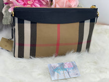 Load image into Gallery viewer, Burberry House Check Peyton Cross body/ Clutch- BRAND NEW!
