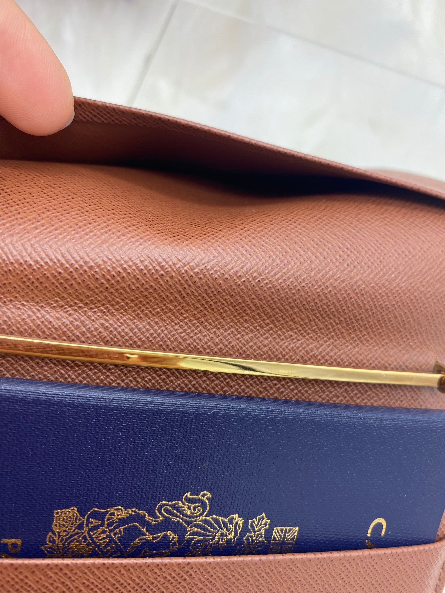 Louis Vuitton Monogram Small Partenaire Agenda Cover/ Passport