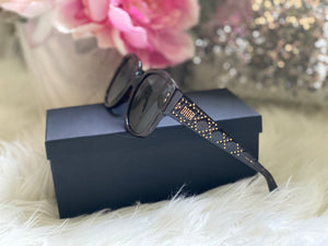 Dior LadyDior Studs Dark Tortoise Sunglasses- BRAND NEW!