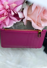 Load image into Gallery viewer, Dolce and Gabbana D&amp;G Crystal Logo Card holder/ Zip purse- BRAND NEW!
