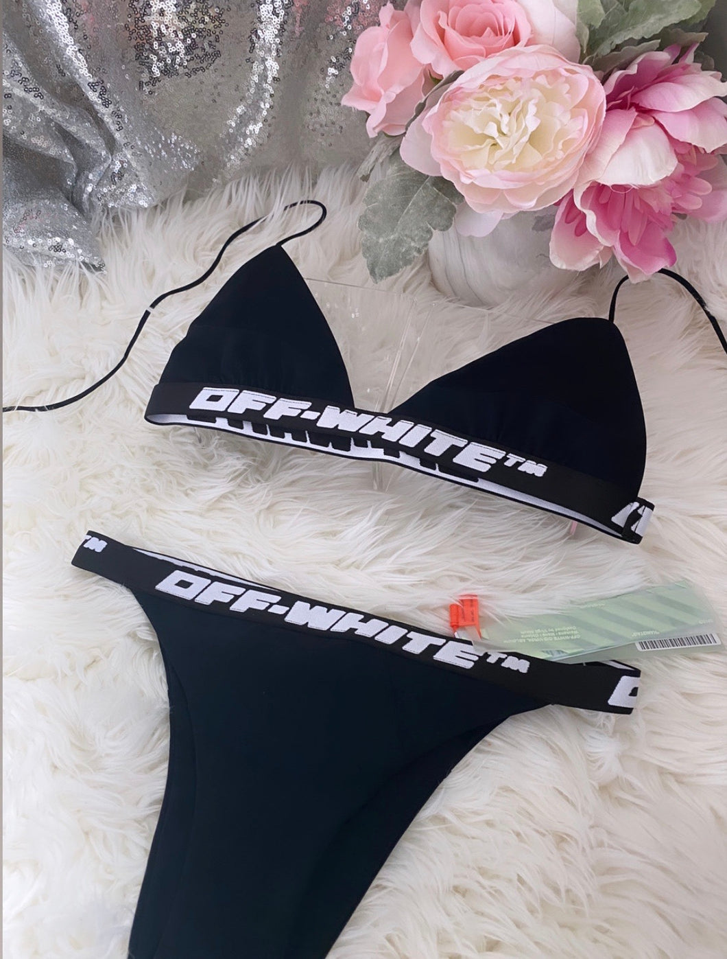 Off-White Logo Bikini- BRAND NEW!